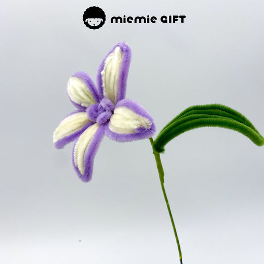 Easy DIY Pipe Cleaner Flower Craft: Two-Tone Lily Tutorial