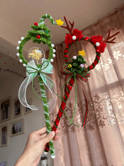 Create a festive atmosphere this holiday season with our DIY Twisted Stick Christmas Cane Material Kit! This all-in-one kit includes everything you need to craft your own charming Christmas canes, perfect for decorating your home or gifting to loved ones. Enjoy the joy of craftsmanship as you bring handmade holiday cheer to your celebrations!