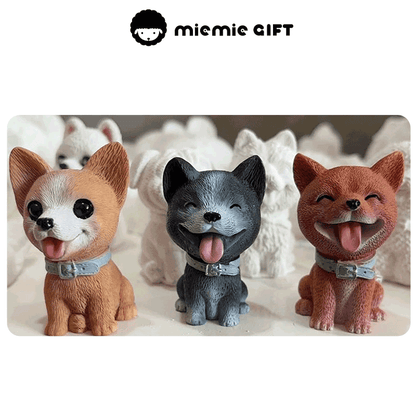 Custom pet figurines, handcrafted pet sculpture personalized pet gifts mini pet statues Preserve Pet Memories: Beautiful Mini Plaster Figurines of Your Pets