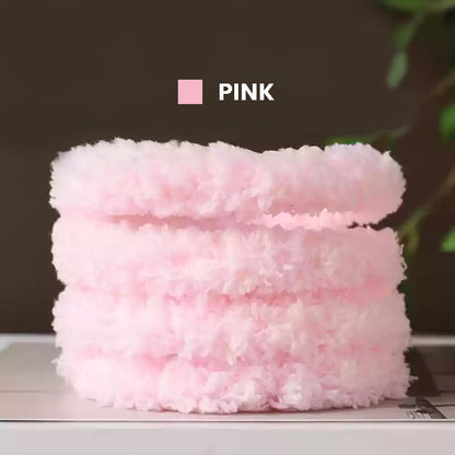 Miemie Gift bright pink pipe cleaners for making handmade stuffed birds
