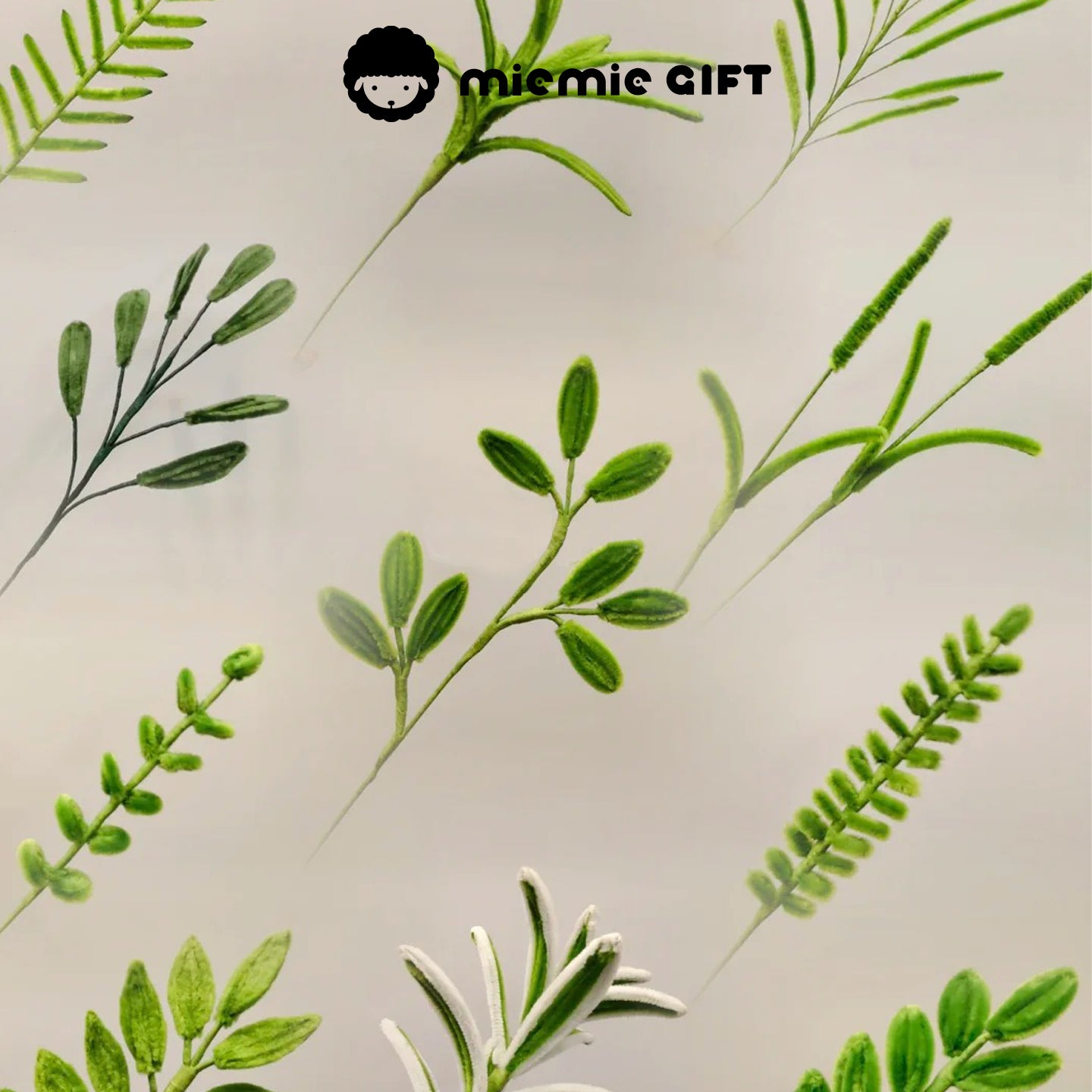 Green pipe cleaner for Creative Flower Making: A charming set of green twist bars, perfect for crafting soft and delicate flowers. Ideal for making detailed flower petals and realistic leaves, showcasing the hand-made quality and soothing colors