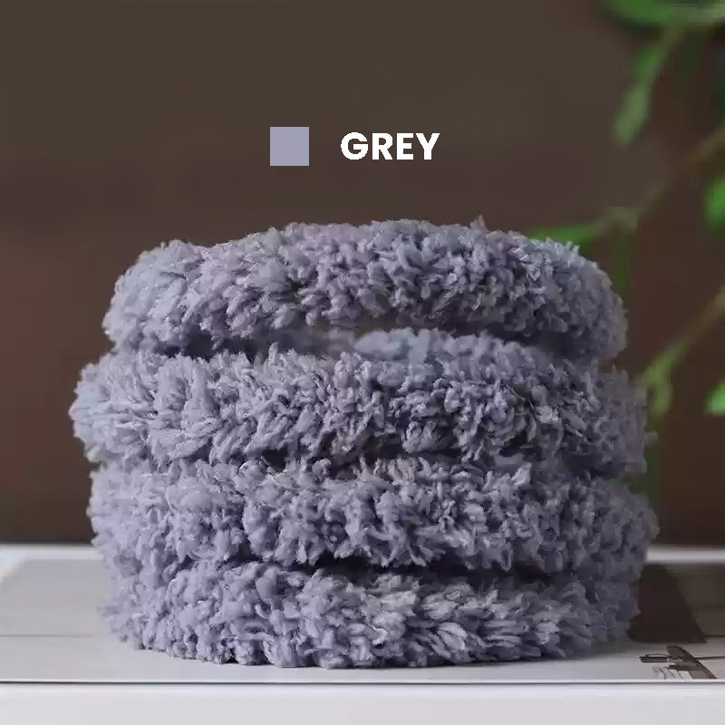 Soft and fluffy gray pipe cleaners for handmade koala toys
