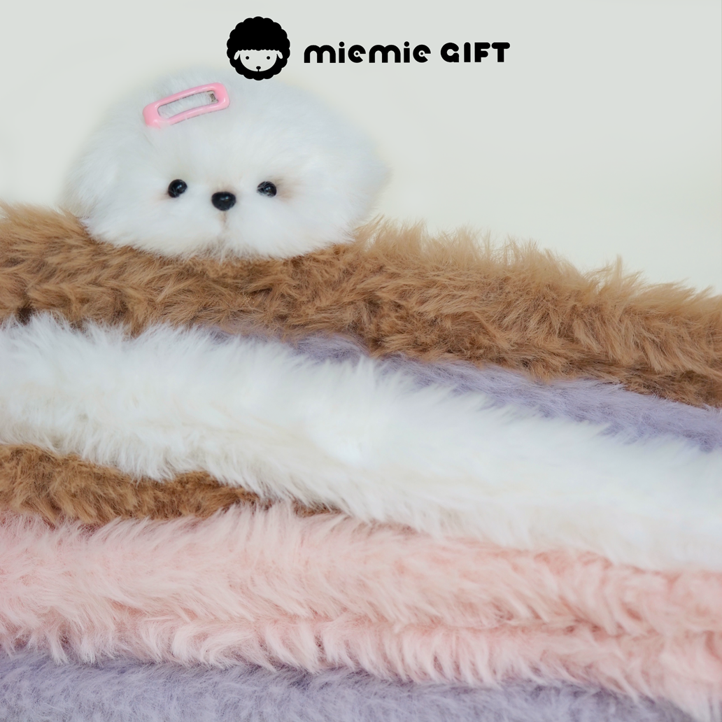 Soft and fluffy pipe cleaners for handmade plush fluffy animals friends