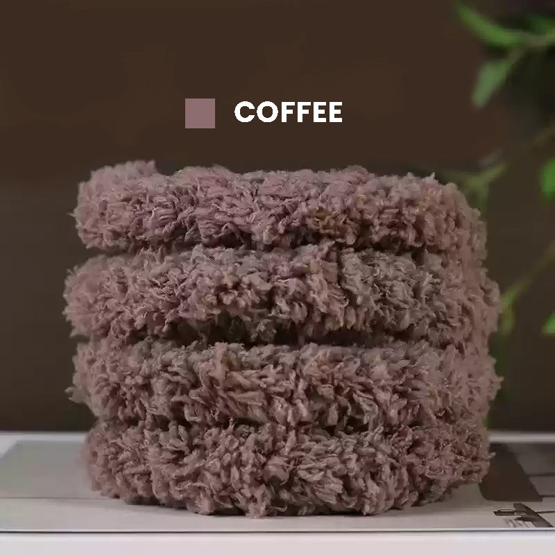 dark brown coffee coral fleece pipe cleaners, ideal for DIY squirrel toys