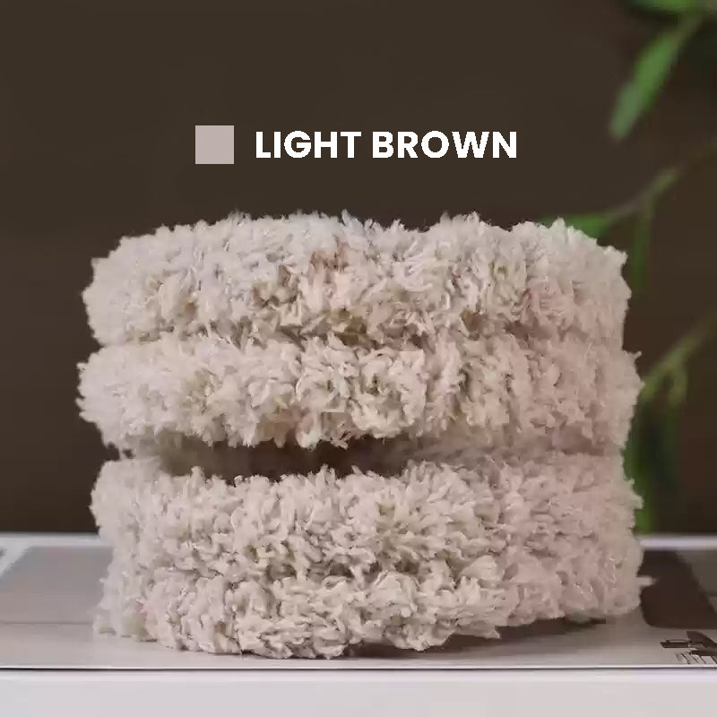 Premium fluffy light brown pipe cleaners, perfect for crafting handmade plush pets