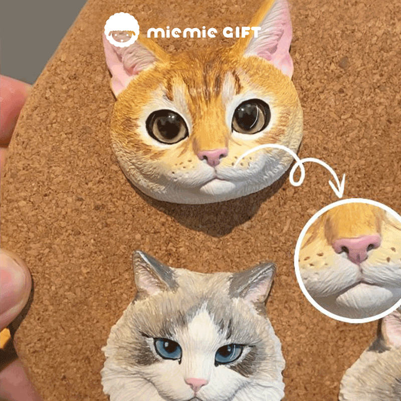 Personalized Pet Portraits: Adorable Mini Plaster Figurines of Your Furry Friends cats and dogs sculpture