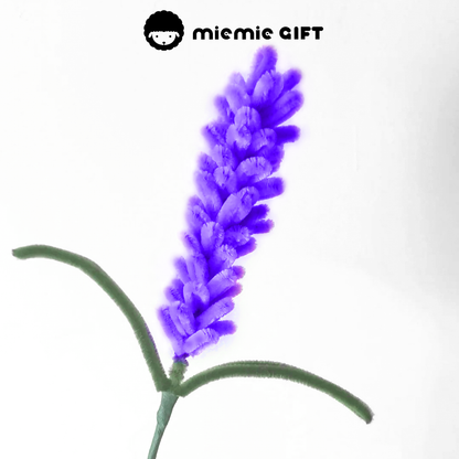 MieMie Gift's Assorted Purple Pipe-Cleaner Lavender Craft
