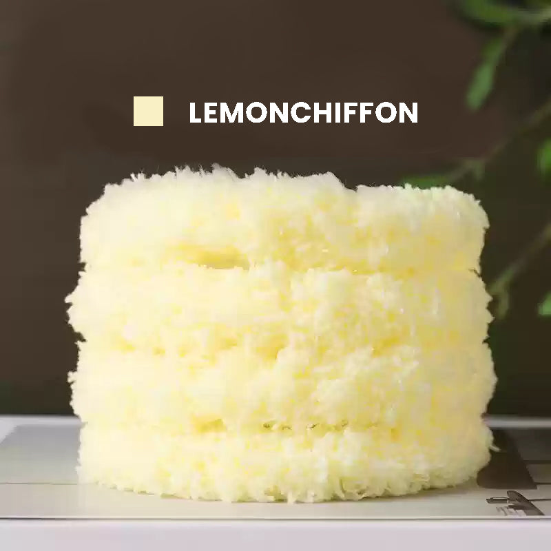 High-density yellow pipe cleaners for making adorable giraffe plush figures
