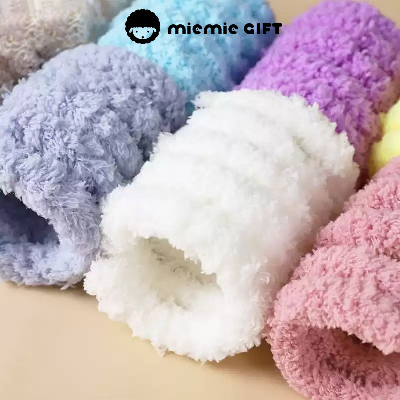 colorful non-shedding plush pipe cleaners for creative crafts coral fleece
