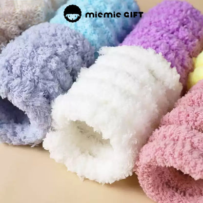 colorful non-shedding plush pipe cleaners for creative crafts coral fleece
