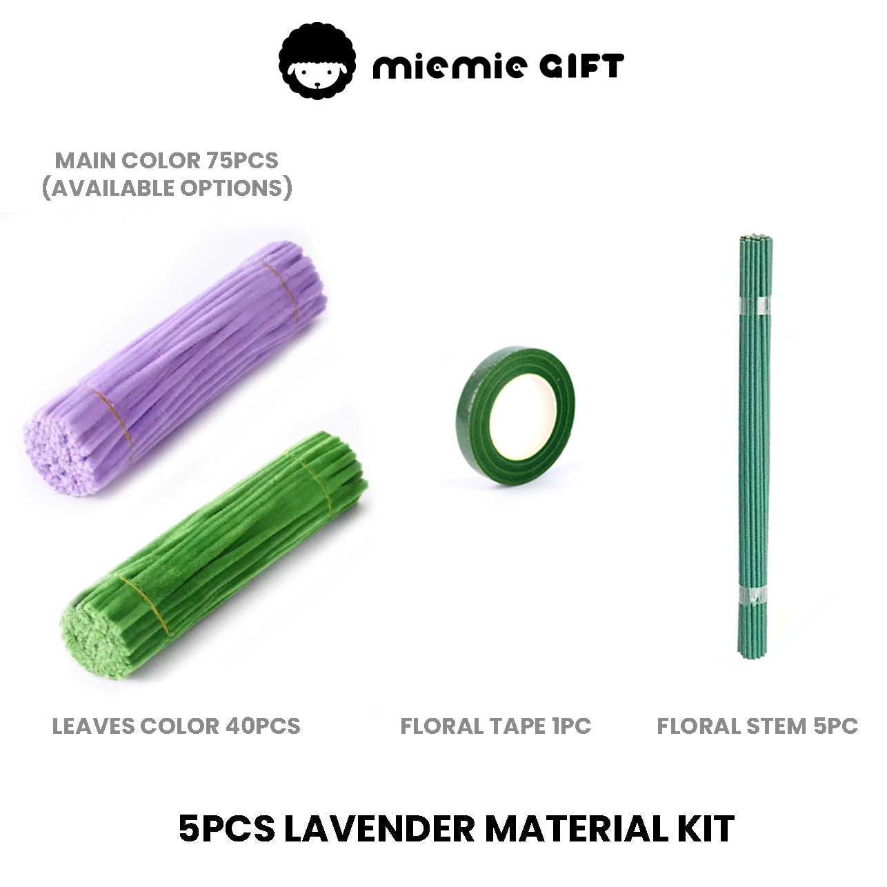 Lavender-Pipe Cleaner Kit or Finished Flower
