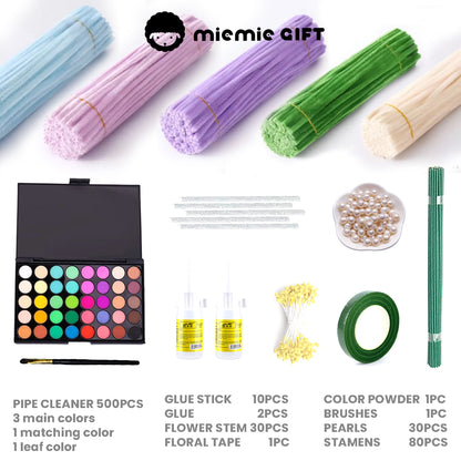 Pipe Cleaner | Flower Bouquet DIY Craft Kit