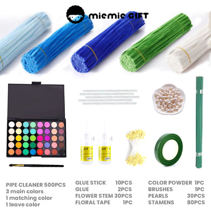 Pipe Cleaner | Flower Bouquet DIY Craft Kit