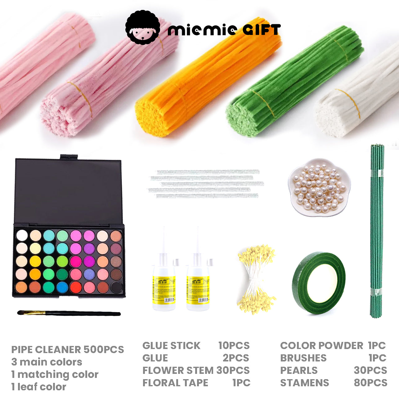 Pipe Cleaner | Flower Bouquet DIY Craft Kit